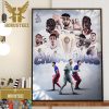 The USMNT Are Back-To-Back-To-Back Concacaf Nations League Champions Home Decor Poster Canvas