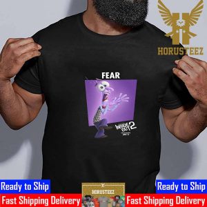 Tony Hale Voices Fear In Inside Out 2 Disney And Pixar Official Poster Classic T-Shirt