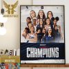 USMNT Three-Peat Concacaf Nations League Champions Decor Wall Art Poster Canvas