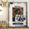 Welcome Teams To The Sweet 16 NCAA March Madness Womens Basketball Decor Wall Art Poster Canvas