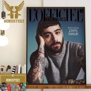 Zayn Malik Graces The Cover Of LOfficiel USA Decor Wall Art Poster Canvas