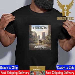 Enter The Kingdom In Imax Official Poster Kingdom Of The Planet Of The Apes Essential T-Shirt