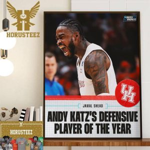 Jamal Shead Is The Andy Katz Defensive Player Of The Year Decor Wall Art Poster Canvas
