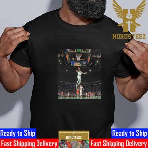 Jaylen Brown Dunk For Boston Celtics 60 Wins And Best Record In NBA Clinched Classic T-Shirt