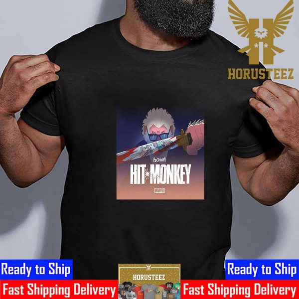 More Hits More Monkey Same Blood Hit-Monkey Season 2 Official Poster Classic T-Shirt
