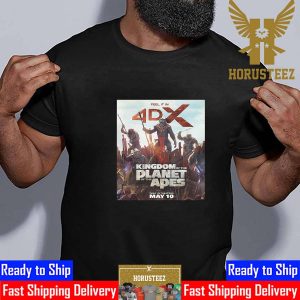 Official 4DX Poster Kingdom Of The Planet Of The Apes Essential T-Shirt