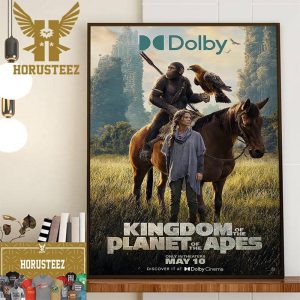 Official Dolby Cinema Poster Kingdom Of The Planet Of The Apes Decor Wall Art Poster Canvas