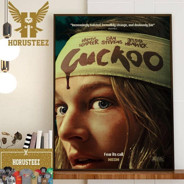 Official Poster Cuckoo With Starring Hunter Schafer Decor Wall Art Poster Canvas