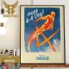 Official Poster Of The Human Torch In Fantastic Four Wall Decorations Poster Canvas
