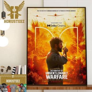 Official Poster The Ministry Of Ungentlemanly Warfare In Theaters April 19th 2024 Wall Decorations Poster Canvas