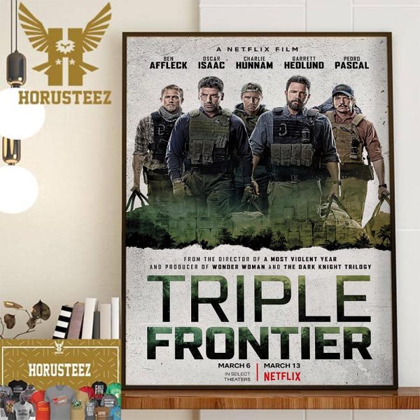 Official Poster Triple Frontier Wall Decorations Poster Canvas