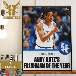 Rob Dillingham Is The Andy Katz Freshman Of The Year Decor Wall Art Poster Canvas