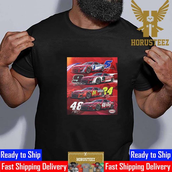 Ruby Red Martinsville Speedway For 40th Anniversary Of Hendrick Motorsports Classic T-Shirt