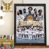 Seton Hall Pirates Mens Basketball Are The Champions 2024 National Invitation Tournament NIT In A Classic Wall Decorations Poster Canvas